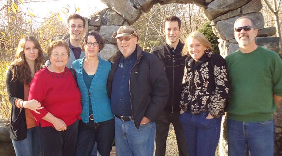 Jean's family tour the day after Thanksgiving visiting the SW Washington Clark County wineries.